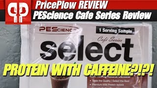 PEScience Select Protein Cafe Series Review  Iced Mocha [upl. by Nojel]