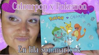 En Lila sommarlook med Pallet town paletten [upl. by Aicert]