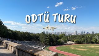 ODTÜ TURU VLOG [upl. by Atinyl]