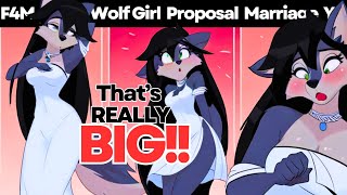 F4M Proposing to Your Wolf Girlfriend Kissing Cuddles Future Planning [upl. by Mettah]