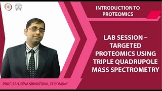 Lab session Targeted proteomics using triple quadrupole mass spectrometry [upl. by Marrin]