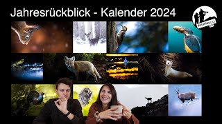 Fotokalender 2024  fotografischer Jahresrückblick mit Bildbesprechung und persönlichen Highlights [upl. by Galer]