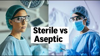 What Is The Difference Between Surgical Asepsis Vs Medical Asepsis Sterile Vs Aseptic [upl. by Kalil]