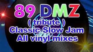 89 DMZ  tribute  CLASSIC SLOW JAM 90s  ALL VINYL MIXES [upl. by Farwell]