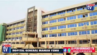 HÔPITAL GENERAL MAMAN YEMO NOUVELLE CONSTRUCTION [upl. by Iolanthe]