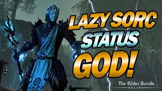 ESO  LAZY SORC  ONE BAR Infinite Archive STATUS GOD  Update 41 [upl. by Gwynne]