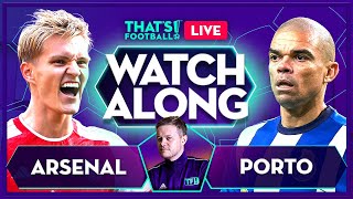 ARSENAL vs PORTO LIVE with Mark Goldbridge [upl. by Avenej]