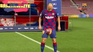 😂 Martin Braithwaite FAIL in Barcelona presentation [upl. by Elem]