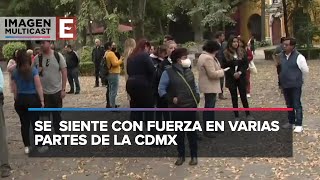 ÚLTIMA HORA Sismo con epicentro en Puebla sacude a la Ciudad de México [upl. by Ytsenoh]