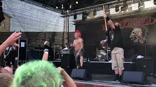 The Exploited live in Augsburg  Rock am Kiez 28062024 [upl. by Uranie]