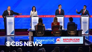 Fourth Republican presidential primary debate highlights [upl. by Matthieu126]