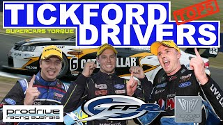 The Top 5 TickfordFPRProdrive Drivers  V8 Supercars Torque [upl. by Sansone501]