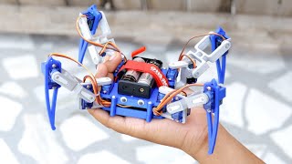 How to Make a Spider Robot 🕷 [upl. by Anned]