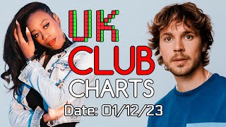 🇬🇧 UK CLUB CHARTS 01122023  UPFRONT amp COMMERCIAL POP  MUSIC WEEK [upl. by Parcel]