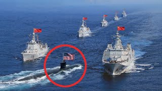 US Navy Submarine SURFACES WITHIN Chinese Fleet Then THIS Happened [upl. by Dorelia]