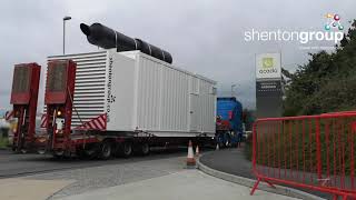 Shenton Group delivers reliable backup power generator to Ocado [upl. by Oirtemed]