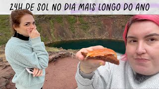 VLOG ISLÂNDIA UM PÃO ASSADO EMBAIXO DA TERRA VULCÂNICA • Karol Pinheiro e Maqui Nóbrega [upl. by Olen]