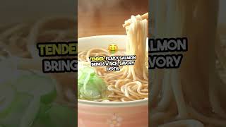 Delicious Sweet Chill Noodles amp Salmon shorts [upl. by Xella]