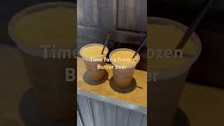 Frozen Butterbeer in Universal Studios Orlando [upl. by Eeladnerb]