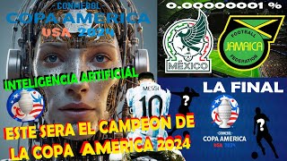 ESTE SERA EL CAMPEÓN de la quotCOPA AMERICA 2024quot SEGUN la INTELIGENCIA ARTIFICIAL mas PODEROSA [upl. by Eckblad]