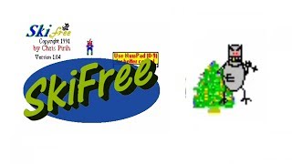 SkiFree 1991  Windows 95 [upl. by Rella]