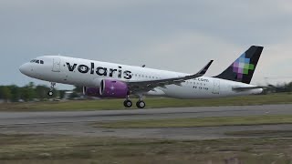 Volaris  Airbus A320neo  Short Takeoff [upl. by Neelyak126]