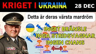 28 Dec Smart Ukrainarna SPRÄNGER BRÄNSLEDEPÅER AVSEDDA FÖR RYSKA STRIDSVAGNAR  Kriget i Ukraina [upl. by Yendor]