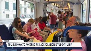 20240910 FIRENZE  TPL RINNOVATO ACCORDO PER AGEVOLAZIONI STUDENTI UNIFI [upl. by Ruthie]