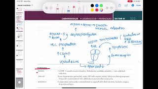 hydralazine vasodilator pharmacology cardiology 122  First Aid USMLE Step 1 in UrduHindi [upl. by Herrington458]