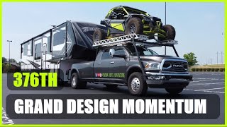 Grand Design Momentum 376TH Walk Through Full Time RV [upl. by Berrie]