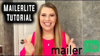 MailerLite  How To Create Your First Newsletter Tutorial [upl. by Morton]