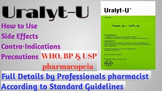 How to use UralytU Granules  Uses Side Effectscontraindication and Dosage  precautions [upl. by Elma]