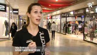 Sporten en shoppen in winkelcentrum Zuidplein [upl. by Llenod]