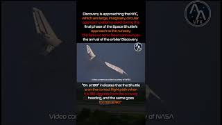 Space Shuttle Approach on the HAC Heading Alignment Circle and Sonic Boom NASA spaceshuttle [upl. by Benisch266]