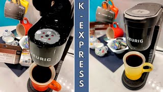 Keurig KExpress Set Up and Review  How to Install Water Filter  How to use My K Cup Filter [upl. by Savinirs607]