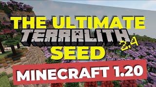 The ULTIMATE scenic TERRALITH seed for Minecraft 120 [upl. by Horbal]