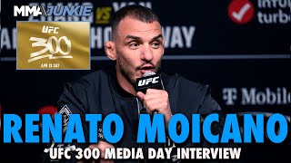 Renato Moicano Isnt Expecting a Bonus Due to Stacked Nature of Card  UFC 300 [upl. by Sheeree]