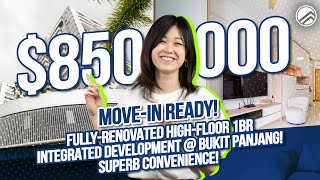 Hillion Residences  1Bedroom with 463sqft  Bukit Panjang MRT  850000  Cheryl Loh [upl. by Mahoney863]