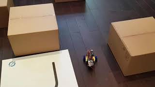 Robot voiture autonome 20 Robobox [upl. by Ybeloc]