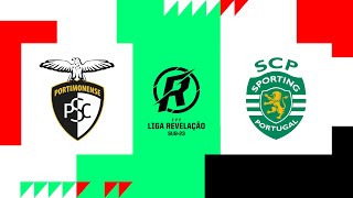 Liga Revelação 8ª Jornada Portimonense SC 15 Sporting CP [upl. by Boles]