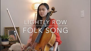 Lightly Row Cello Play Along  Suzuki Cello Book 1 [upl. by Matrona]