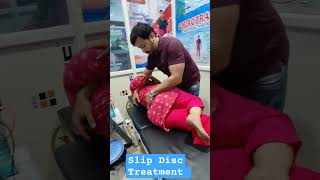 Slip Disc Treatment by Chiropractic Adjustmentindoretrendingchiropracticbackpainslipdiscchiro [upl. by Wilma]