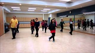 PINCHA  Rep GhazaliMeaney  Line Dance Walk thru amp Danced [upl. by Ddej]