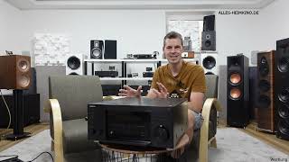 Vorgestellt ONKYO TXRZ70  Der mittlere von drei RZModellen [upl. by Ennayhc]