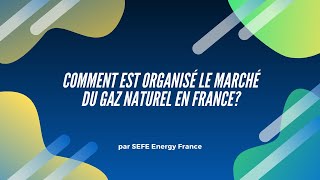 Comment est organisé le marché du gaz naturel en France  SEFE Energy [upl. by Ertsevlis]