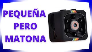 ✅TE ENSEÑO como funciona la mini cámara SQ11 Paso a paso  Unboxing [upl. by Min559]