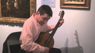 Paul Grove Performing an Omaggio for Guitar a Tombeau for Debussy by Manuel de Falla [upl. by Lleznod]