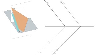 Paralelismo entre planos en Sistema Diédrico [upl. by Krenn187]