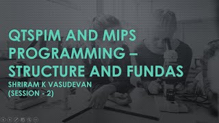 2 QTSPIM  Options in the tool Conversion of a simple C Code to MIPS assembly language code [upl. by Enelrad189]