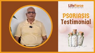 Psoriasis Testimonial 60 Years of Psoriasis and Life Force Homeopathy Experience [upl. by Hachman]